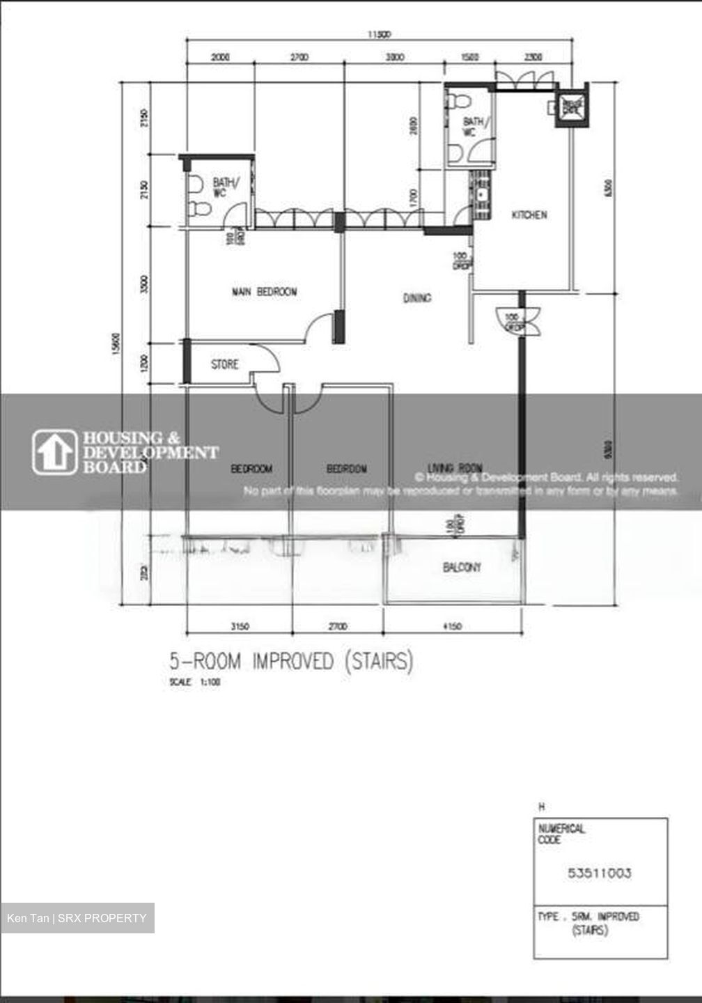 Blk 240 Yishun Ring Road (Yishun), HDB 5 Rooms #576751511